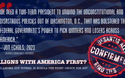 DeSantis Allies in Oklahoma GOP on Notice: Echols Leads the Pack in AG Race Spotlight